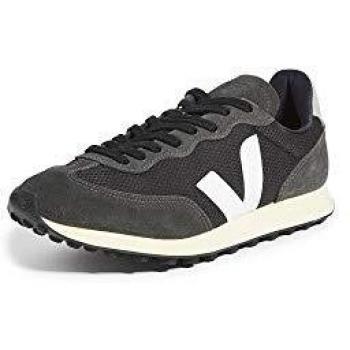 Veja Rio Branco Alveomesh Men's Lowtop Sneakers Black/White/Grey