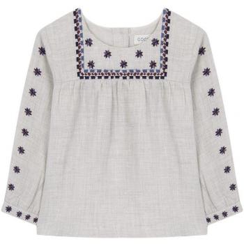 Gocco Camisa Bordados, Blusa para Bebés, Beige