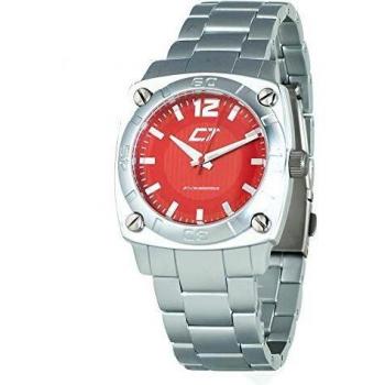 Chronotech Unisex Adult Analogue Quartz Watch with Stainless Steel Strap CC7079M-05M