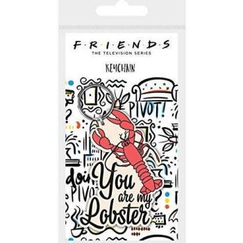 Friends RK38950C Llavero de goma, multicolor