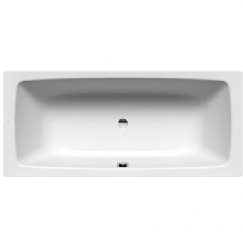 Bañera Rectangular Kaldewei Cayono Duo Mod. 725, 180x80 cm, Color Blanco Alpino con Efecto Perla