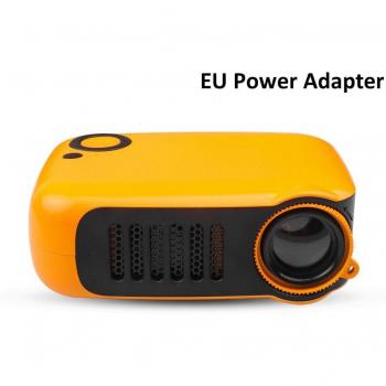 Mini Proyector Portátil A2000 con Soporte para Trípode, Compatible con 1080P, HDMI, USB y Tarjeta Micro SD para Cine en Casa