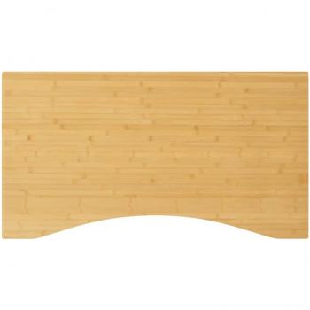 Tablero de escritorio de bambú 110x60x1,5 cm vidaXL