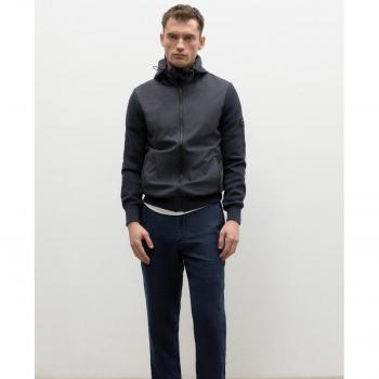Chaqueta Ecoalf de hombre con capucha y cremallera