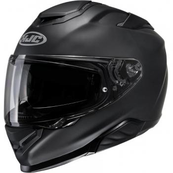HJC Casco Integral RPHA 71 Negro Mate - Casco de motocicleta, diseño aerodinámico, sistema de ventilación avanzado, interior desmontable y lavable, pantalla anti-rayaduras, homologación ECE 22.05