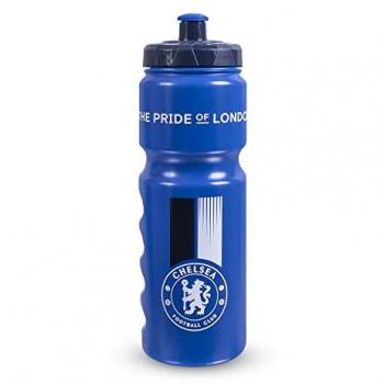 Chelsea FC 750ml Plastic Water Bottle - Team Merchandise