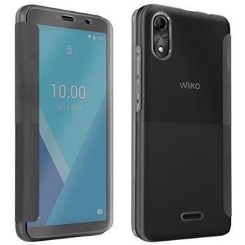 Funda Protectora Gris para Móvil WIKO Y51 - Serie Irréprochable