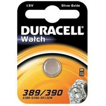 Pila de botón Duracell D389/390 de óxido de plata 1,5V para relojes - Batería no recargable