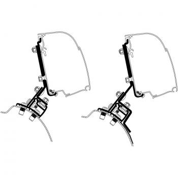 Adaptador de Toldo Thule T 4200 para Minivan PSA - Color Gris, Tamaño Único