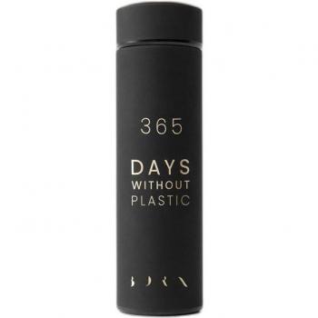Botella Born Living Yoga 365 Bottle Black
