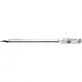 Pentel Superb BK77-P - Pack de 12 Bolígrafos con tinta a base de aceite y punta de 0,7 mm , color Rosa