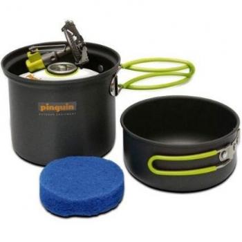 Set de utensilios de cocina Pinguin Solo Aluminio Multicolor para camping Unisex