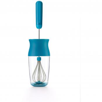 Lékué - Kit multi-batidor, acero inoxidable, 23.5 x 9.3 x 30.7 cm, color azul