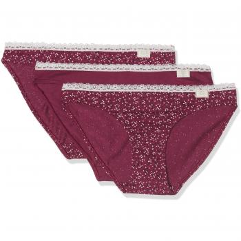 Esprit Auth Sacramento 3hip Mini Brief, Braguita para Mujer, Rojo
