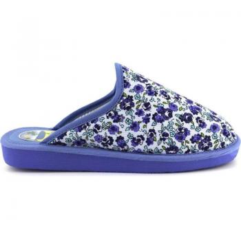 Zapatillas de casa descalza de mujer azul VARIOS 7441