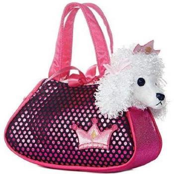 Aurora World Aurora, 12710, Fancy PAL, Caniche, 20cm, Peluche, Rosa, Color