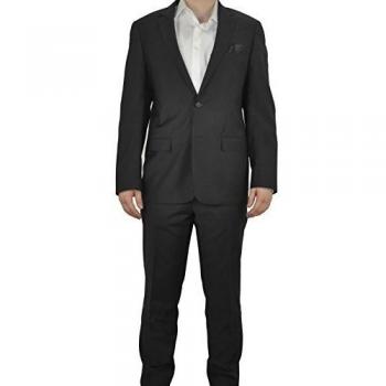 Hombre Traje De super100 's Lana Virgen, marca Motocross, Otto, estilo: Modern Fit, color: antracita