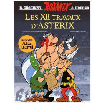 Álbum Ilustrado de Astérix - Los 12 Trabajos de Astérix (Fuera de Colección)
