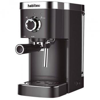 Cafetera Expresso CC6300 Habitex - Cafetera de espresso, diseño compacto, capacidad para preparar múltiples tazas, sistema de calentamiento rápido, vaporizador de leche integrado, panel de control intuitivo, compatible con café molido