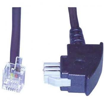 Cable Telefónico E+P T 78 - Conexiones TAE y RJ-12 (6p4)