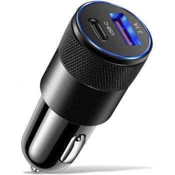 Cargador USB para coche PD 15W