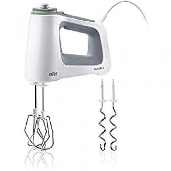 Batidora de mano Braun MultiMix 5 HM5100WH - 750W, Blanco y Gris