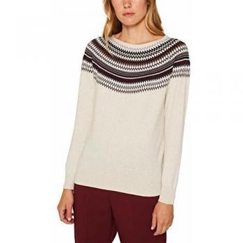 Esprit 109ee1i008 suéter, Beige