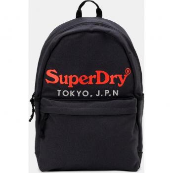 Superdry Mochila Venue Montana Negra para Adulto con múltiples compartimentos, diseño ergonómico, material resistente al agua y correas ajustables