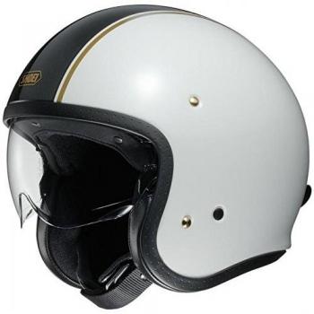 Shoei J.O Carburettor Open Face Motorcycle Helmet S White