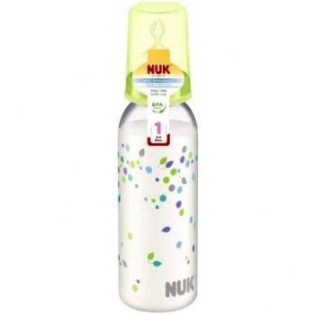 NUK BIBERÃ“N 240ML SILICONA T1-