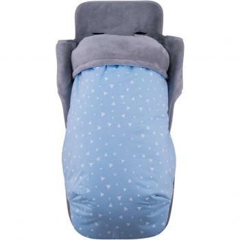 Saco para silla de paseo Maclaren Jyoko Blue Sparkles con forro polar impermeable