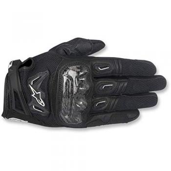 Guantes de moto ALPINESTARS SMX-2 Air Carbon V2 negros, talla 4XL