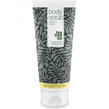 Exfoliating Tea Tree Body Scrub for spots and congested skin