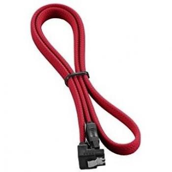 CableMod CM-CAB-RSAT-N60KR-R ModMesh - Cable SATA 3 en ángulo Recto, Color Negro