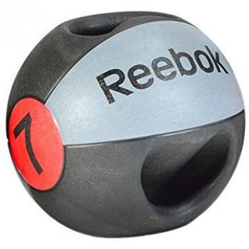 Reebok RSB-10127 - Balón Medicinal de doble agarre, color gris, 7kg
