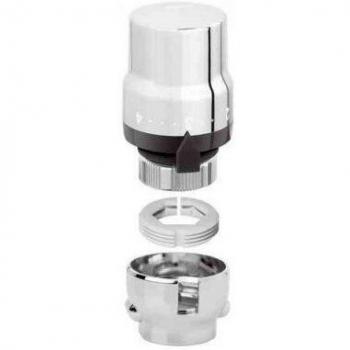 Mando Termostático Cromado para Válvulas de Radiador Caleffi 200015 High-Style