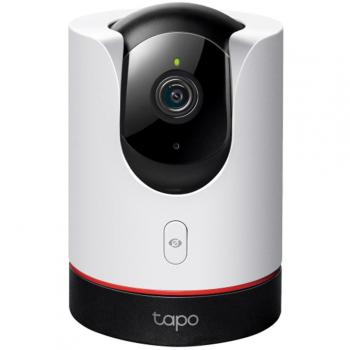 TP-Link Tapo C225 Cámara de Seguridad IP WiFi 4MP 2K QHD con Rotación 360º, Seguimiento Inteligente AI, Visión Nocturna, Detección de Movimiento
