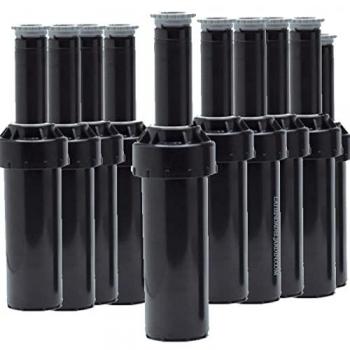 Pack 10 Difusores de Riego LPS 4,6 metros, altura 5 cm, toberas intercambiables y ángulo ajustable