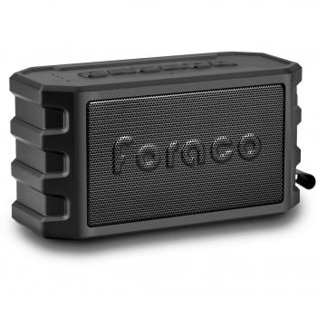 Altavoz Bluetooth, Foraco Bluetooth 4.2 Estéreo Altavoces Portátil con Universal Soporte para Bicicleta / 24 Horas de Emisión Continua / IP65 Impermeable / Bass Enhanced / Tarjeta TF Support/ Negro