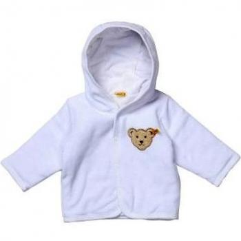 Steiff - Chaqueta straigth de manga larga con capucha para bebé