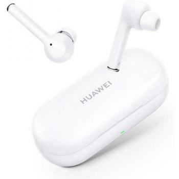 Huawei FreeBuds 3i Auriculares Inalámbricos con Cancelación de Ruido Activa, Chip BES 2300Y, Bluetooth 5.0, Altavoz de 10mm, Ceramic White