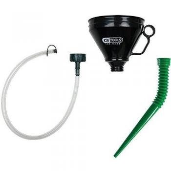 Juego de embudos universales KS Tools 150.9230, 3 piezas flexibles
