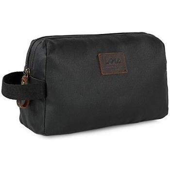 Lois - Neceser de Viaje para hobre de Lona recubierta/Piel Funcional versátil diseño y Calidad 307823, Color Negro