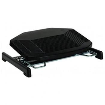 Reposapiés Ergonomico Ajustable Basic 952 - Negro - Dimensiones: 420 x 320 x 270 mm - Altura Ajustable: 6-27 mm
