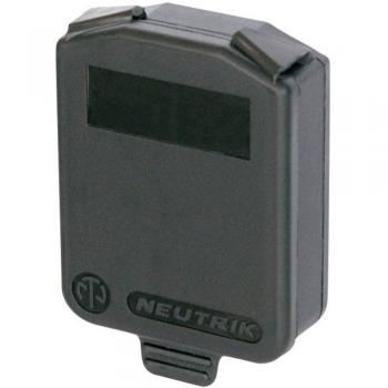 Neutrik SCDX Black Sealing Flap IP 42
