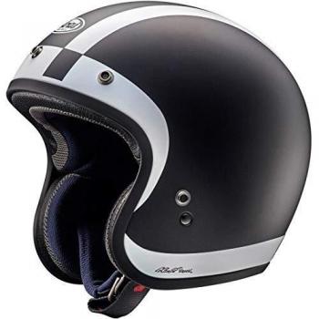 Arai Freeway Classic Halo Negro Abierto Casco De Motocicleta Tamano XS