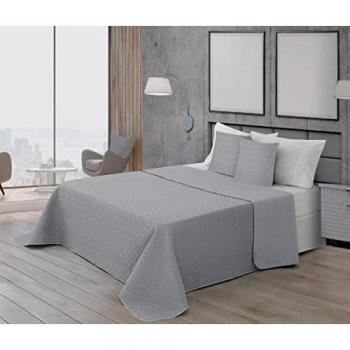 Sábana Bouti Microsatén 100 gr Modelo Plata para Cama de 150/160 (250x270 cm)