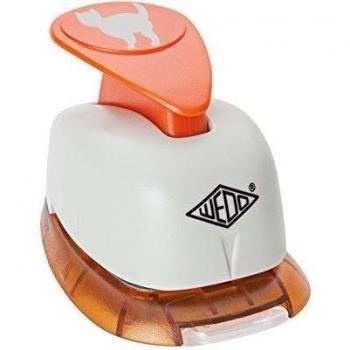 Wedo 168 219 - Perforadora de motivos decorativos, diseño gato