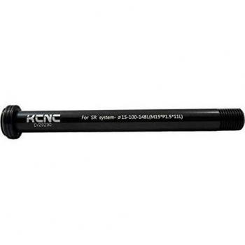 KCNC Cierre Rueda Delantera Eje Pasante KQR08 15x110mm Boost M14xP1.5x156 Compatible Fox