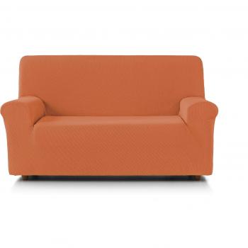 Eiffel Textile Rennes Funda Sofá Algodón Naranja 190 x 195 x 2 cm 4 Plazas